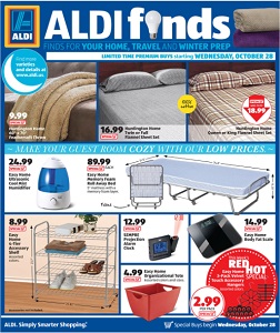 Aldi In Store Ad Specials October 28 - November 3, 2015